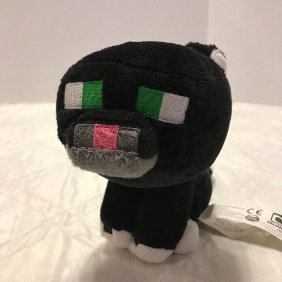 Minecraft Tuxedo Cat‎ Mojang 8" plush - Picture 1 of 4